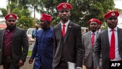 Ugandan musician turned politician, Robert Kyagulanyi, also known as Bobi Wine.