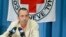 FILE - International Committee of the Red Cross, ICRC,  Director of Operations Dominik Stillhart, during a press conference at the European headquarters of the United Nations in Geneva, Switzerland, April 8, 2008. 