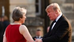 DHAGEYSO BOOQASHADA TRUMP EE BRITAIN