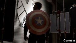 Escenas de la nueva película de Capitán América se graban en las calles de Washington. [Foto: Marvel Studios]