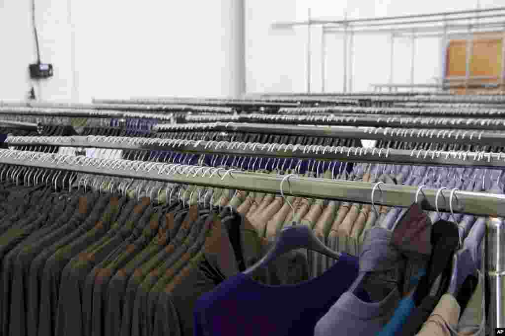 One of the warehouses in Prato, Italy where clothes made by Chinese immigrants are stored to be shipped around the world (Photo Mark Abouzeid)