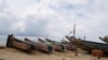 Des pirogues sur une plage de Mbour, le 10 septembre 2024. VOA / Wahany Johnson Sambou