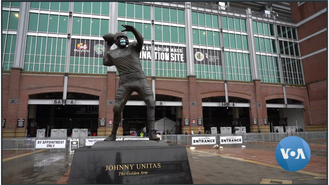 M&T Bank Stadium, Baltimore. (Photo: VOA/Videograb)