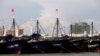 Kapal-kapal ikan China di pelabuhan Dongfang, di Provinsi Hainan, 18 Juni 2014. (Foto: Reuters)