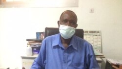 Dr Bessimbaye Nadlaou, chef de service des laboratoires HGRN JPG , au Tchad, le 6 mai 2020. (VOA/André Kodmadjingar)