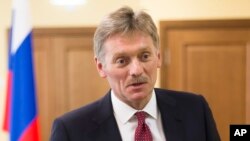 Juru bicara presiden Rusia, Dmitry Peskov di Moskow (Foto: dok).