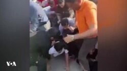 زیر پا ماندن تماشاگران در حاشیه بازی فولاد خوزستان و پرسپولیس 