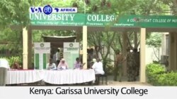 VOA60 Africa - Kenya: Garissa University College reopens