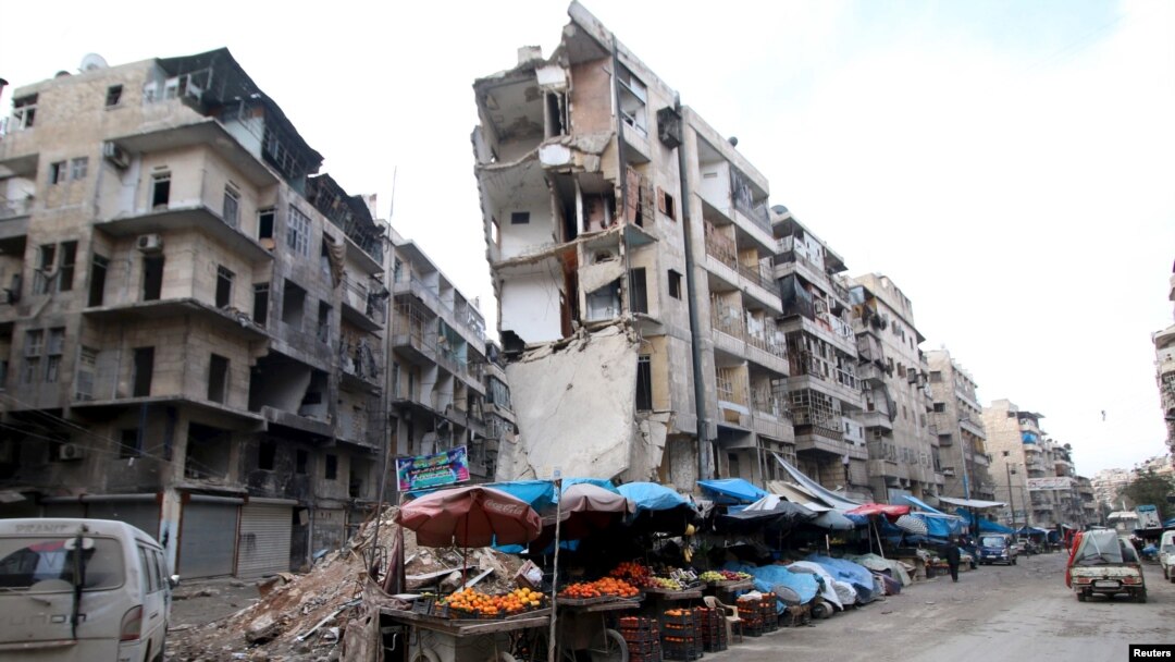 Aleppo, Suriah, 10 Februari 2016. 