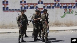 Yemeni soldiers in Sanaa, Yemen (file photo)