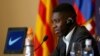 Dembélé présenté au Camp Nou devant 18.000 supporters