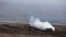 An Israeli tank maneuvers close to the ceasefire line between Israel and Syria on the Israeli-occupied Golan Heights, November 13, 2012. 