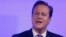 Britain's Prime Minister David Cameron delivers a speech on the European Union and Britain's role within it, in central London, January 23, 2013. 