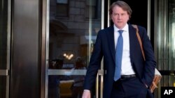 FILE - Attorney Donald McGahn, seen in New York, is the White House counsel.