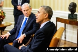 Prezident Obama ilə İsrail baş naziri Netanyahu arasında münasibətlər isti olmayıb.