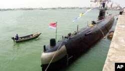 Một tàu ngầm của hải quân Trung Quốc.