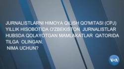 Yil sarhisobi: O'zbekistondagi so'z erkinligiga xalqaro tashkilot bahosi