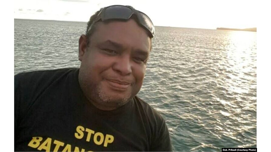 Charles Tawaru, Greenpeace Indonesia, Papua (foto: dok. pribadi)