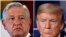 This combination of file photos shows Mexican President Andres Manuel Lopez Obrador, left, on Nov. 29, 2019, in Mexico City and President Donald Trump on April 17, 2020, in Washington. 
