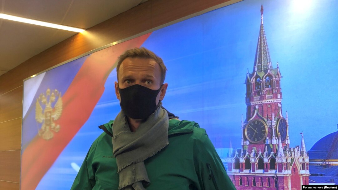 Ruski opozicionar Aleksej Navalni vratio se u Moskvu 17. januara 2021. 