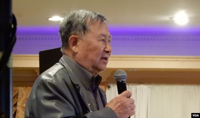 Cựu Đại tá Vũ Văn Lộc, giám đốc IRCC (Ảnh: Bùi Văn Phú)
