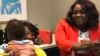 Minenhle Pedzisayi, her son and a relative.