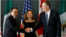Representantes comerciales de México, Canadá y EEUU, durante tercera de negociaciones del TLCAN en Ottawa. Septiembre 27, 2017.
