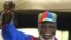FILE - Namibian and ruling Swapo party President Sam Nujoma speaks during an election rally in Windhoek, Namibia, Nov. 13, 2004. 