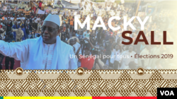 L'affiche de campagne Macky Sall.