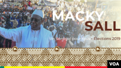 L'affiche de campagne Macky Sall.