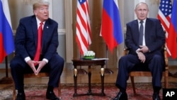 Зустріч Дональда Трампа з Путіним у Гельсінкі 16 липня 2018 року