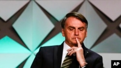 Presidente brasileiro Jair Bolsonaro 