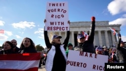 Masu zanga zanga akan Puerto Rico