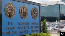 FILE - The headquarters of the National Security Agency at Fort Meade, Maryland, just north of Washington D.C.