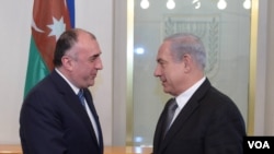 Xarici işlər naziri Elmar Məmmədyarov İsrail baş nazir Benyamin Netanyahu ilə görüşüb.