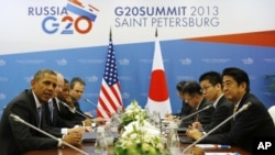 Obama na cimeira do G20 na Russia