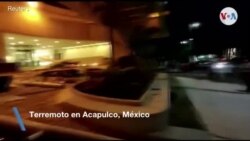 Destrozos del terremoto en Acapulco, México