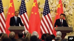 Барак Обама и председатель КНР Си Цзиньпин