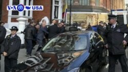 VOA60 America - US Seeks Assange Extradition