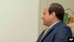 Le président égyptien Abdel-Fattah el-Sissi, 20 avril 2016.