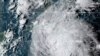 Badai Ida bergerak di atas Kepulauan Kariibia, Kamis, 26 Agustus 2021. (Foto: NOAA via AP)