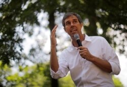 FILE - Democratic 2020 U.S. presidential candidate and former U.S. Representative Beto O'Rourke speaks during a campaign stop in Manchester, New Hampshire, July 13, 2019.