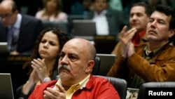 Darío Vivas, jefe del Distrito Capital de Caracas, en una foto de octubre de 2007 cuando era diputado de la Asamblea Nacional de Venezuela.