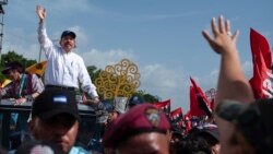 El gobierno sandinista en Nicaragua celebra el aniversario de su revolución 