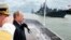 Владимир Путин на параде военно-морского флота в Балтийске. 26 июля, 2015.
