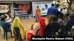  Addu'ar aKAN sako 'yan matan Chibok da Dapchi