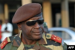 Le chef de l'armée bissau-guinéenne, le général Agusto Mario (16 avril 2012)