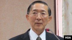 台湾外交部长 林永乐(美国之音 张永泰拍摄)