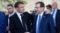 Fransa Cumhurbaşkanı Emmanuel Macron, İsrail Cumhurbaşkanı Isaac Herzog ile Kudüs'te biraraya geldi - 24 Ekim 2023