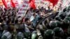 Chinese Protest at Japanese Embassy